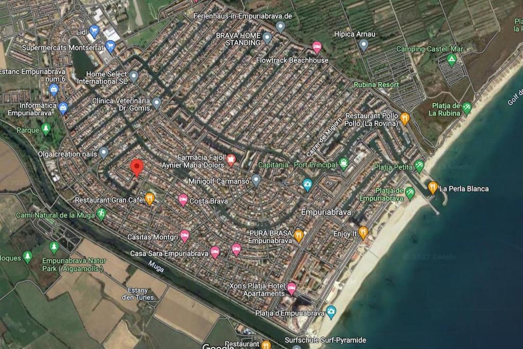 Lindo Apartamento Con Vistas Al Puerto Mistral إمبوريابرافا المظهر الخارجي الصورة